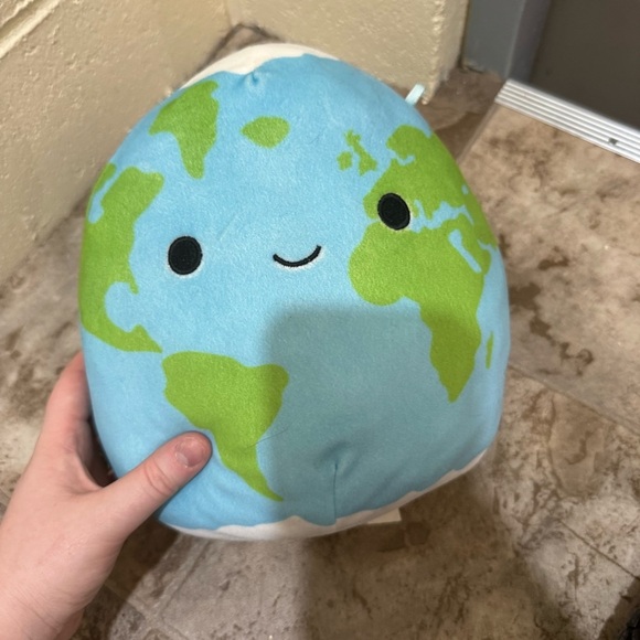 Roman The Earth Toy Stuffed Animal Squishmallows 9” Space Plush Unisex Kids Soft - Picture 14 of 16